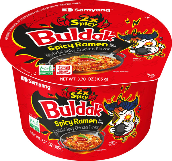 Buldak 2X Spicy Big Bowl - US 6866