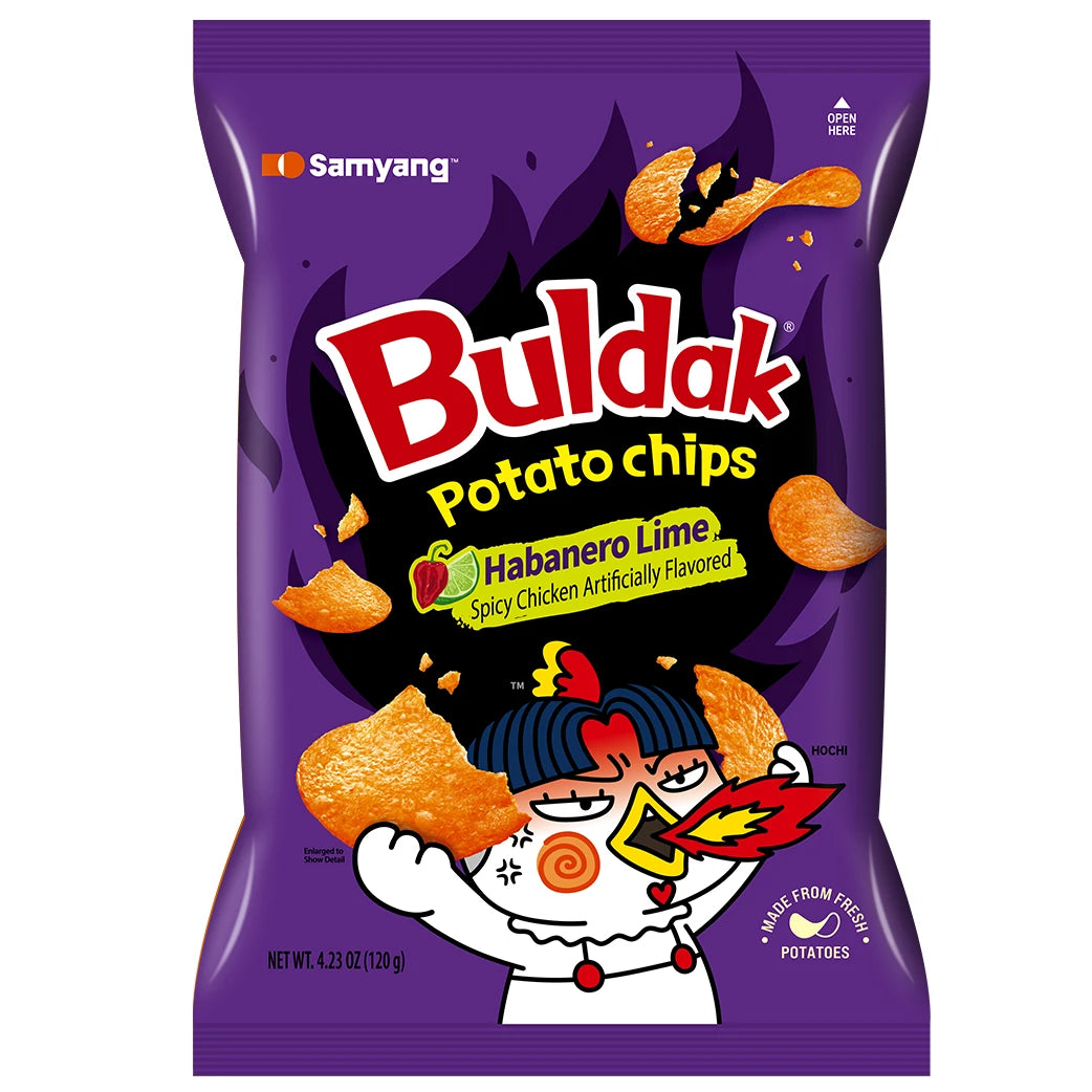 Buldak Potato Chips Habarnero Lime - US 1168