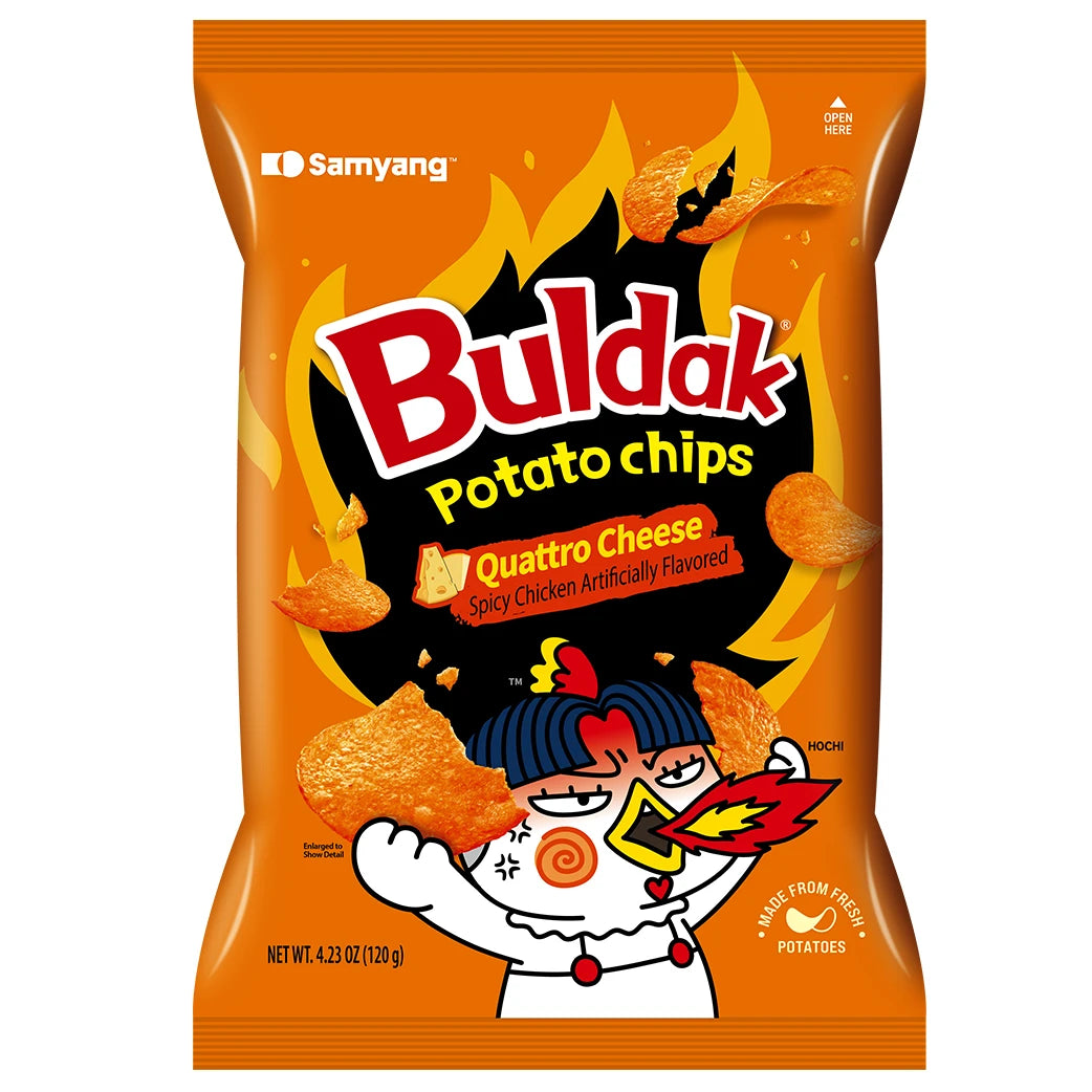 Buldak  Potato Chips Quattro Cheese - US 2593