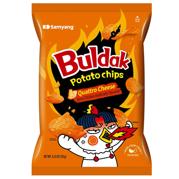 Buldak  Potato Chips Quattro Cheese - US 2593