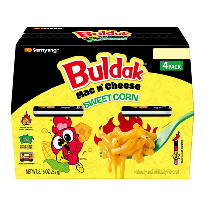 Buldak Mac and Cheese Sweet Corn (4 Cup) - US 4364